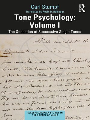 cover image of Tone Psychology